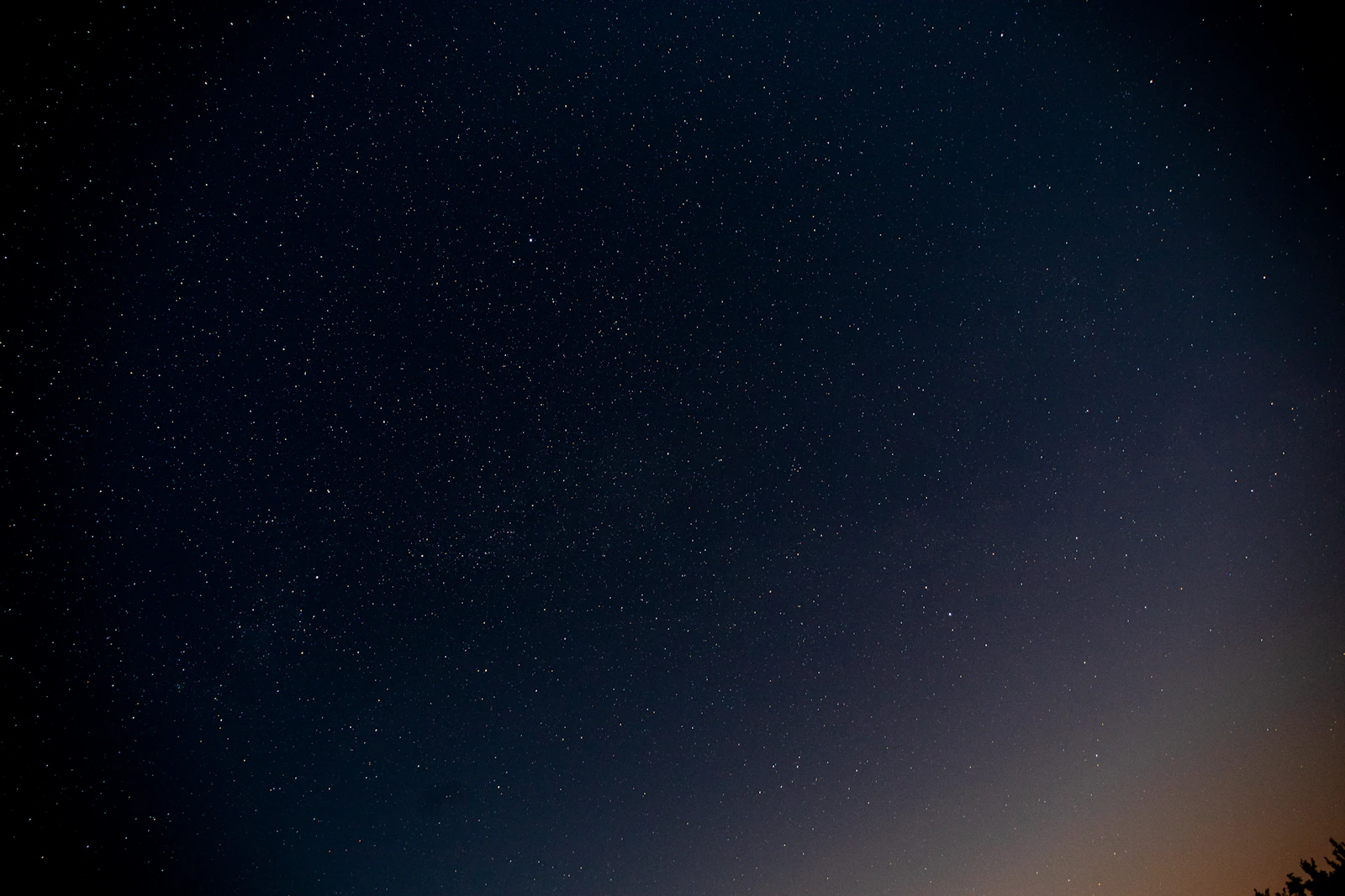 Starry night sky with expansive cosmic nebula, suggesting infinite possibility of learning