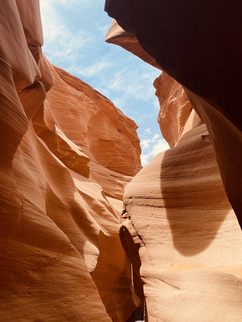 a close-up of a canyon