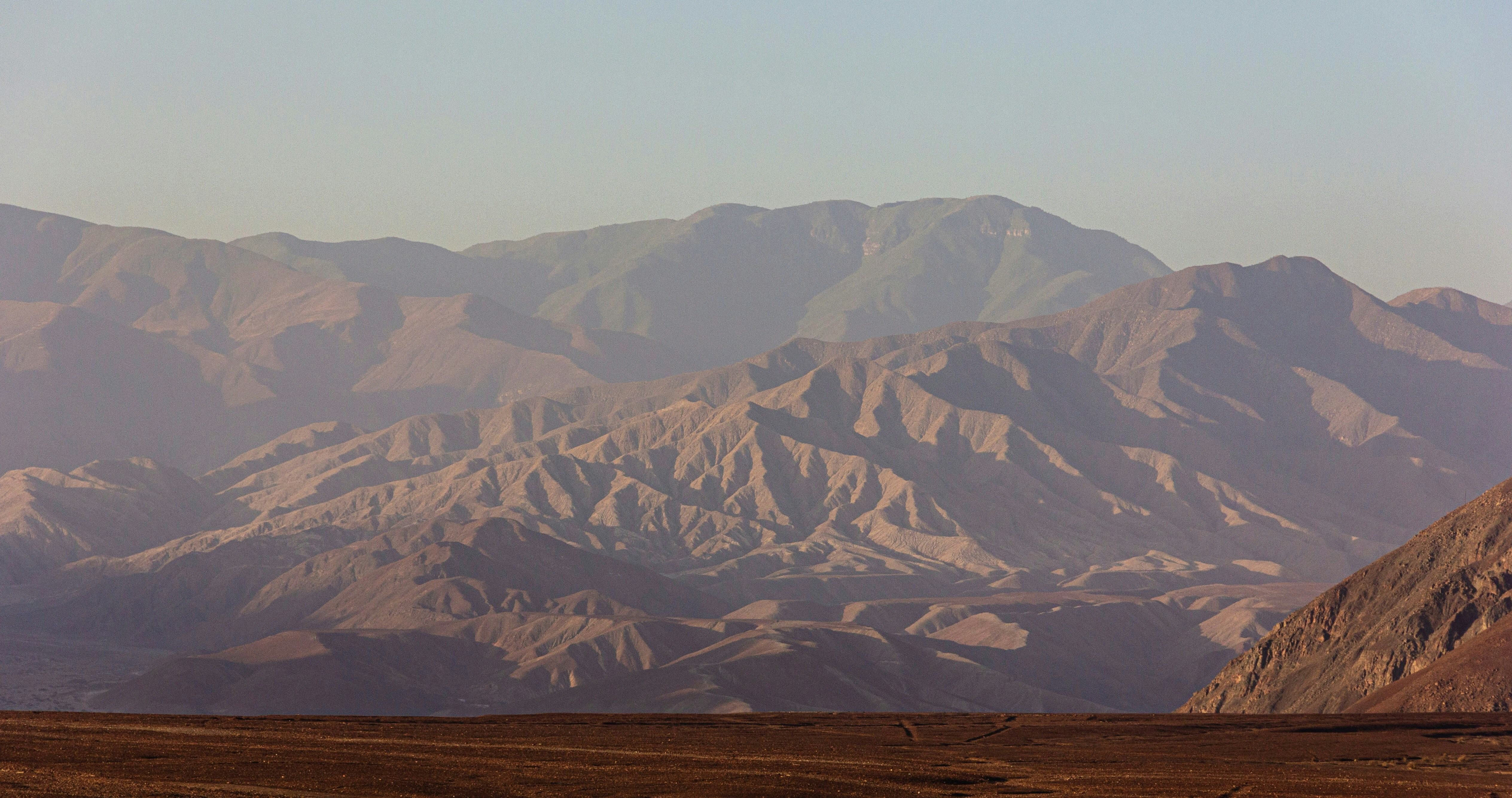 a large mountainous landscape