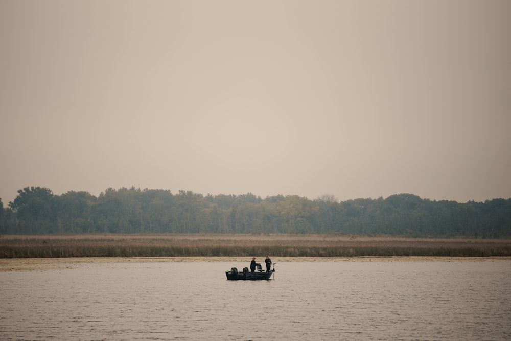 a boat on the water