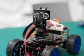 a machine on the field