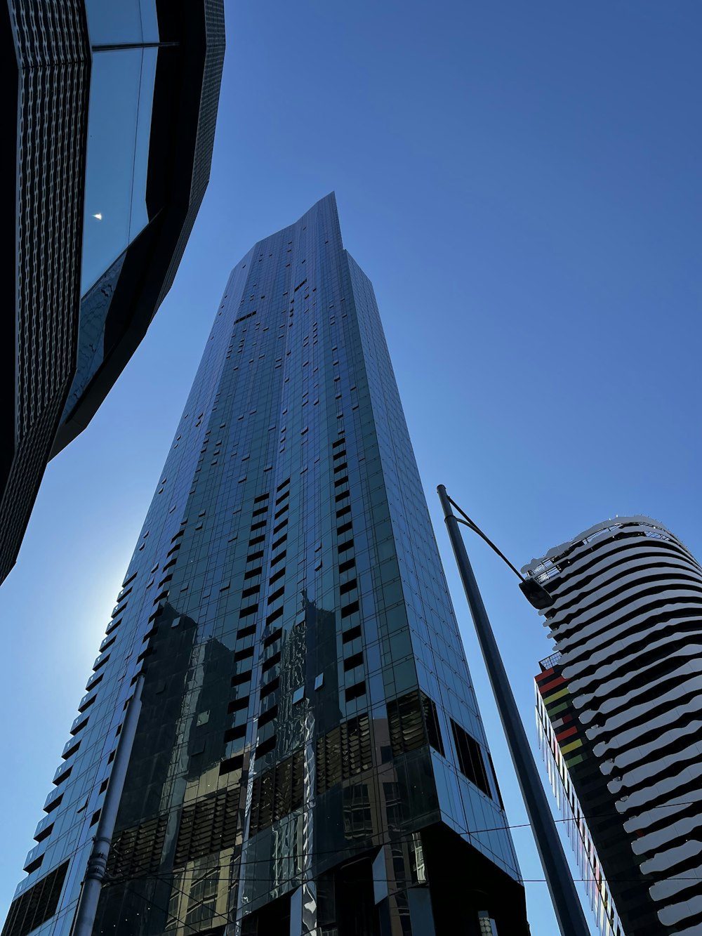 a low angle view of a building