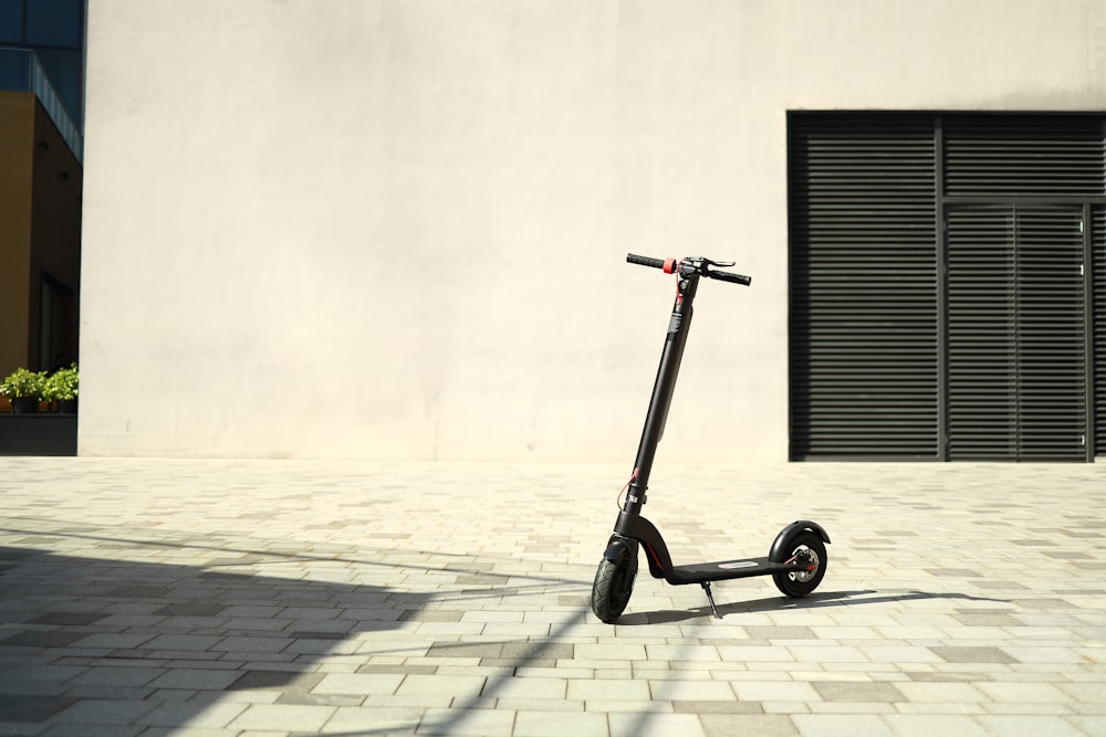 a small wheeled scooter