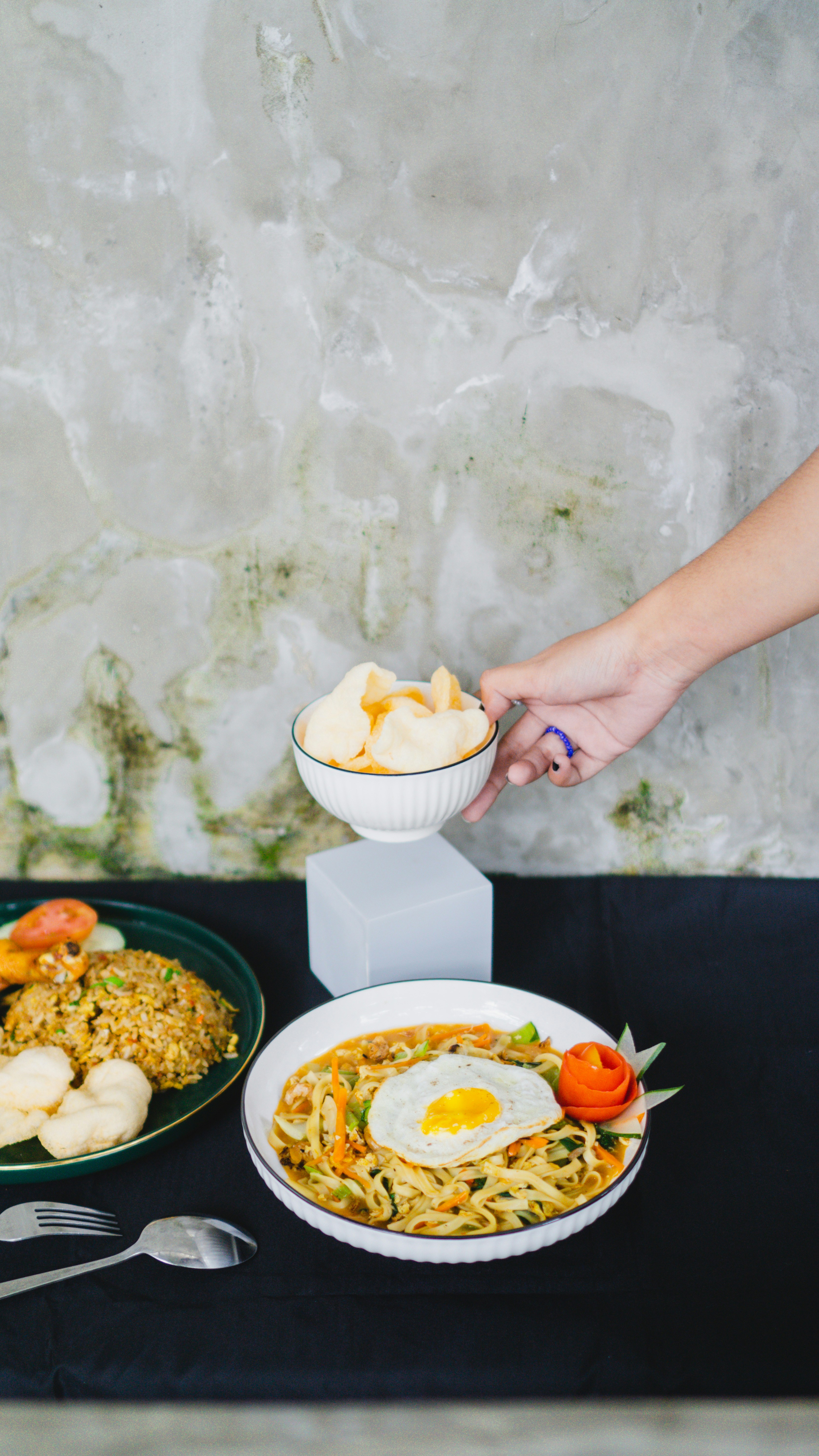 Quinua Atamalada con Huevo Poché y Ají Amarillo