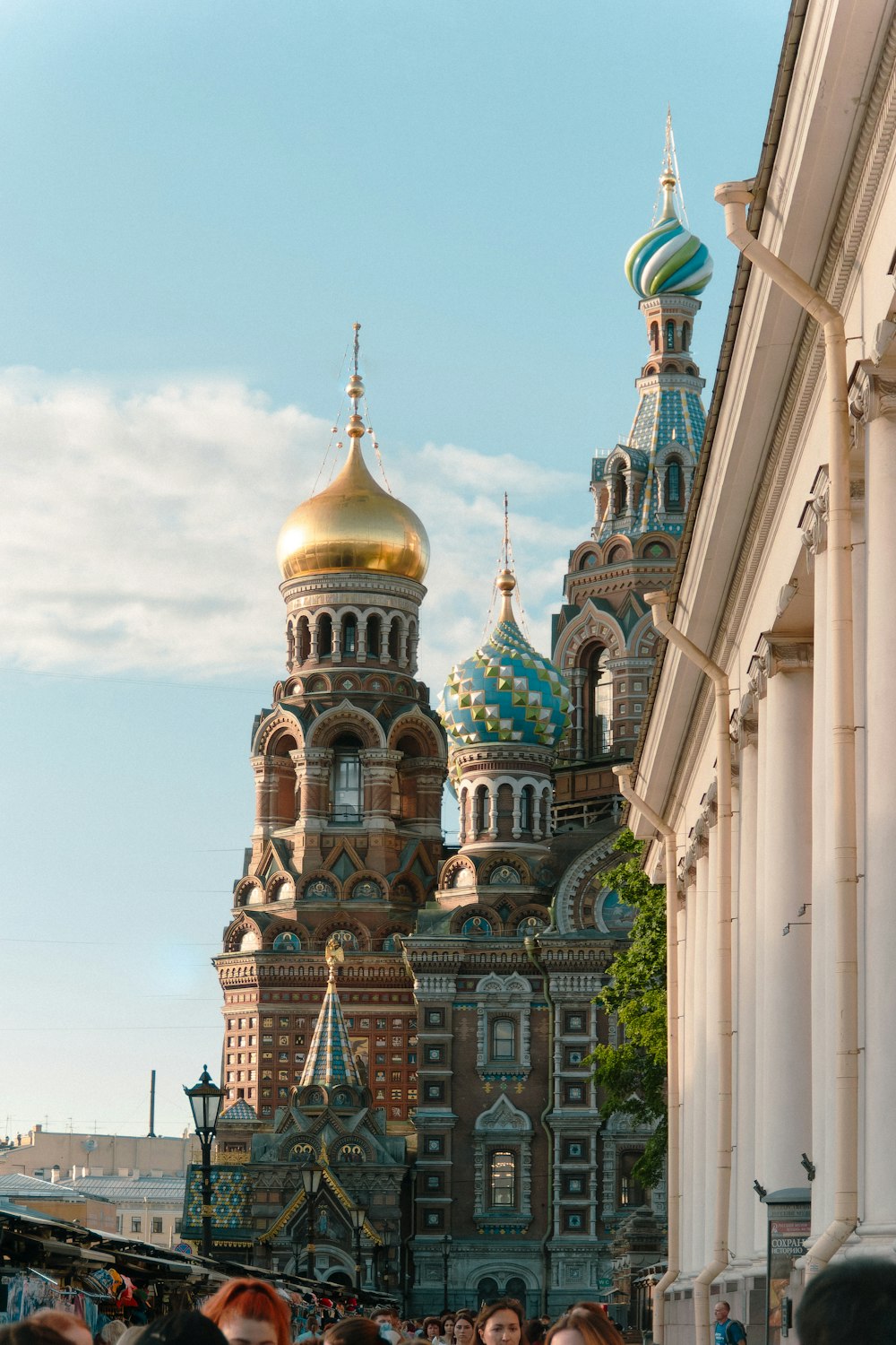 a large castle with many spires