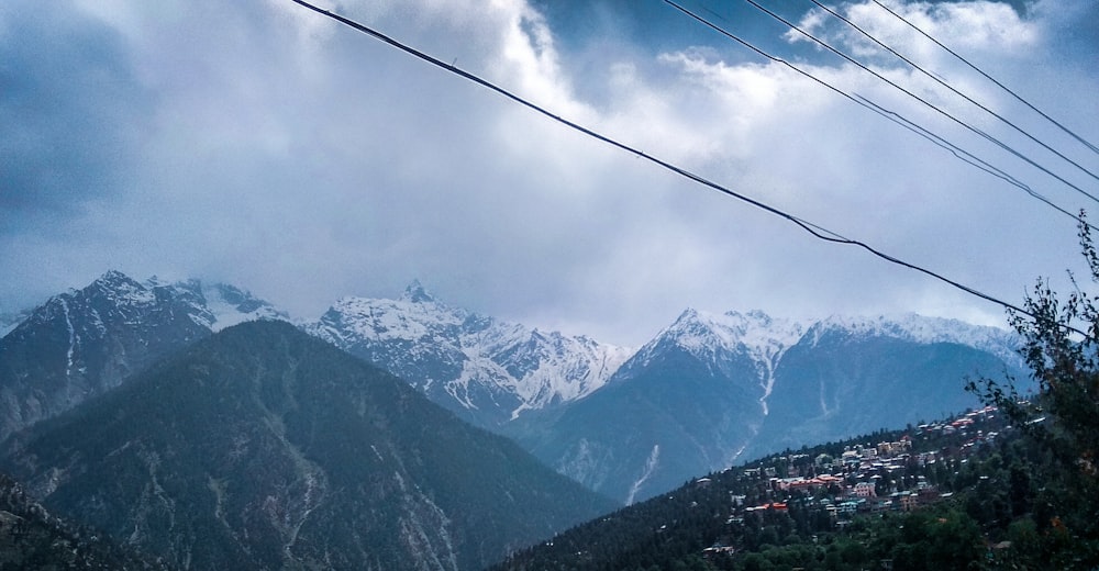 a town in the mountains