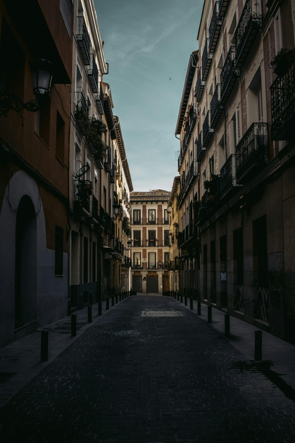 a street with buildings on both sides