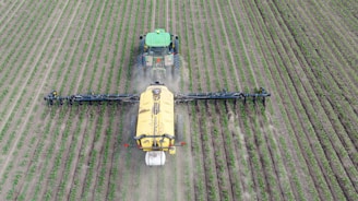 a machine in the field