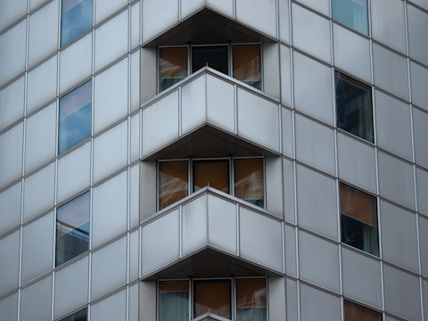 a building with windows