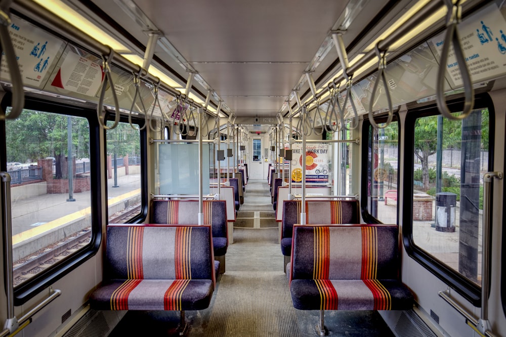 inside of a train