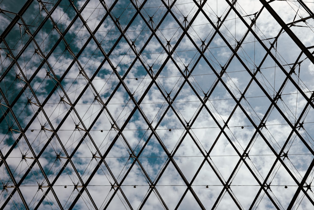 a close-up of a net