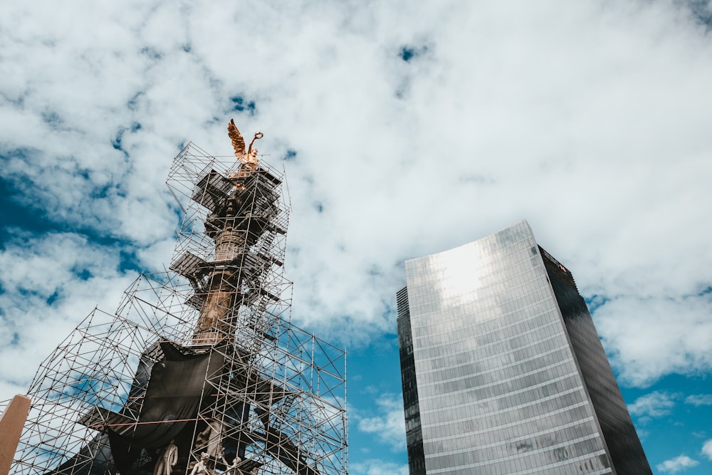 a tall building with a tower