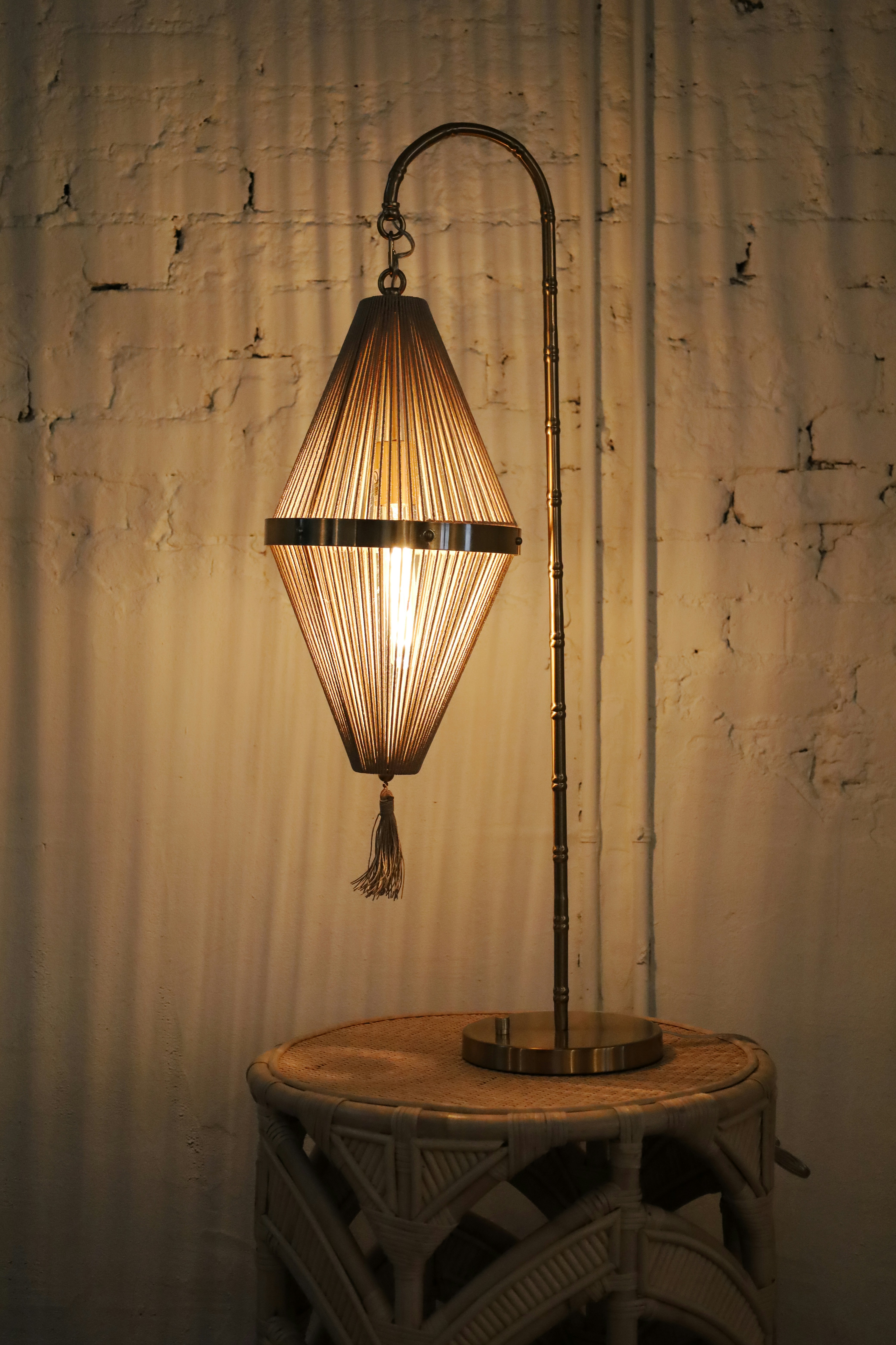 Elegant Brass Lamp