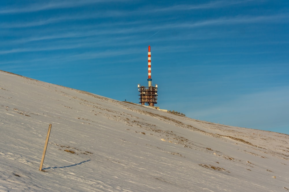 a tower in the sand