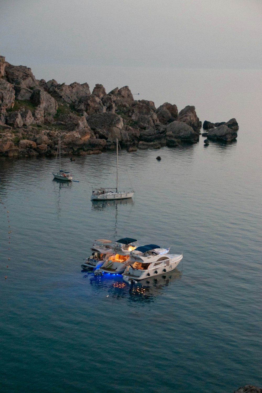 boats in the water