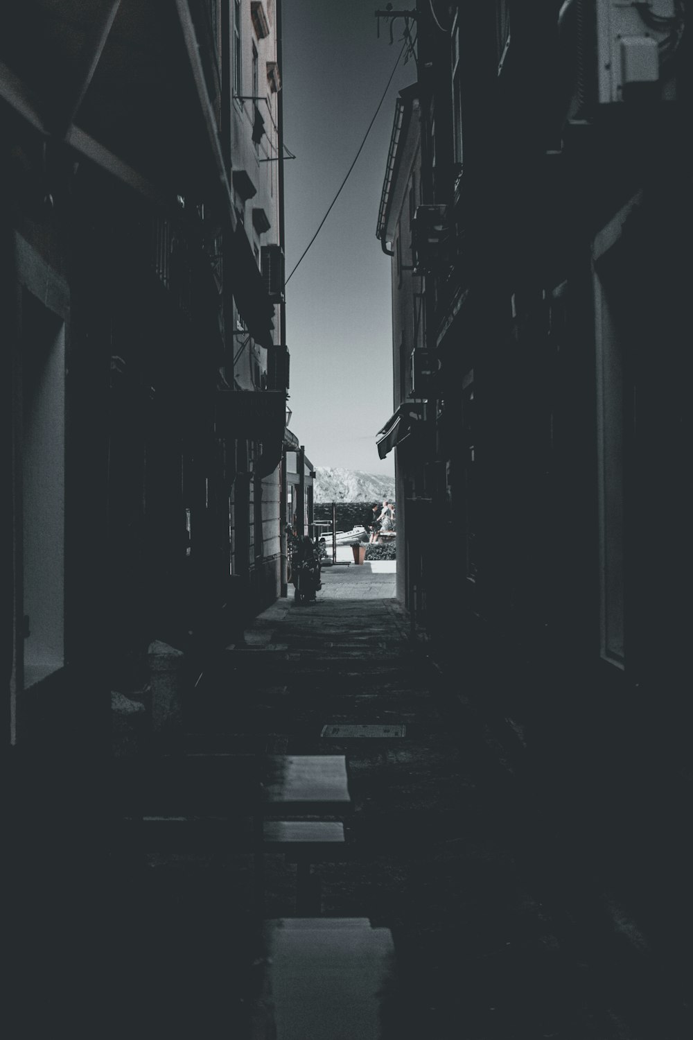 a street with buildings on both sides