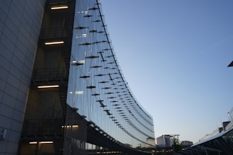 a large metal structure