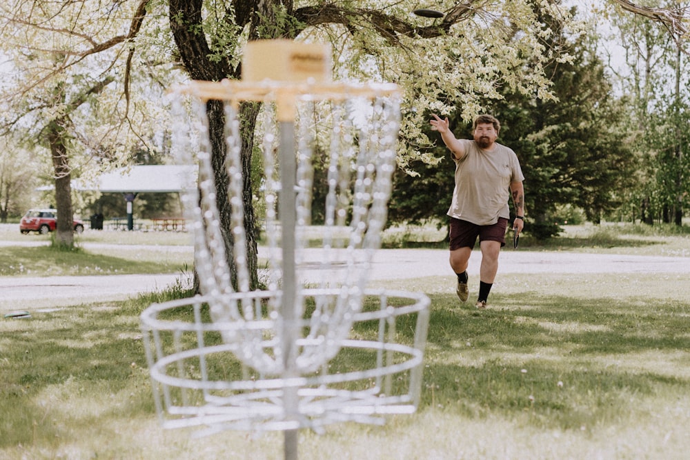 a man playing with a basketball