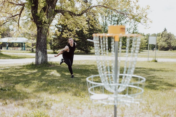 discgolfer med discgolf handicap og rating