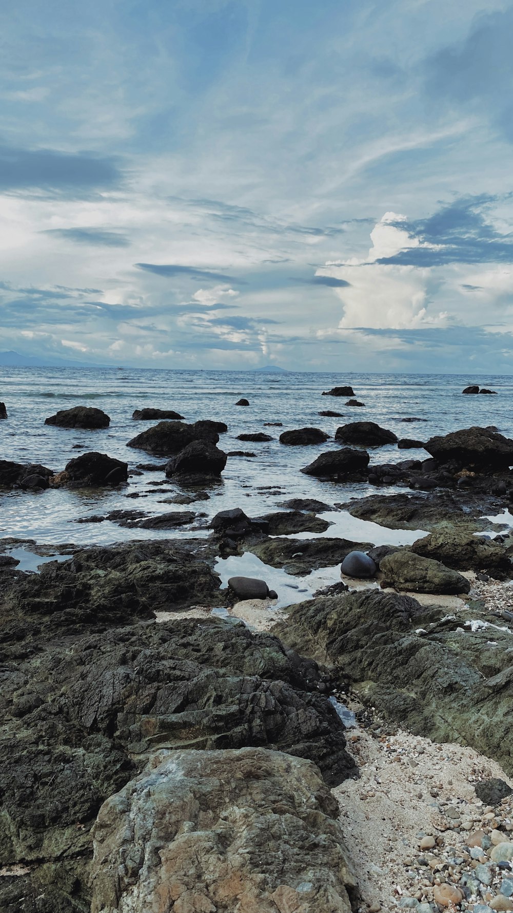 rocks on a beach