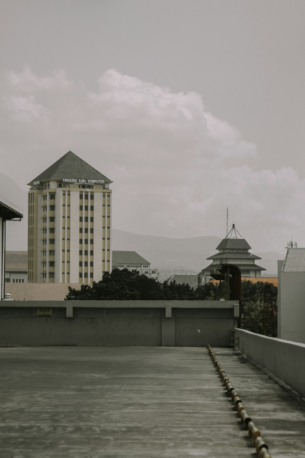 a body of water with buildings along it