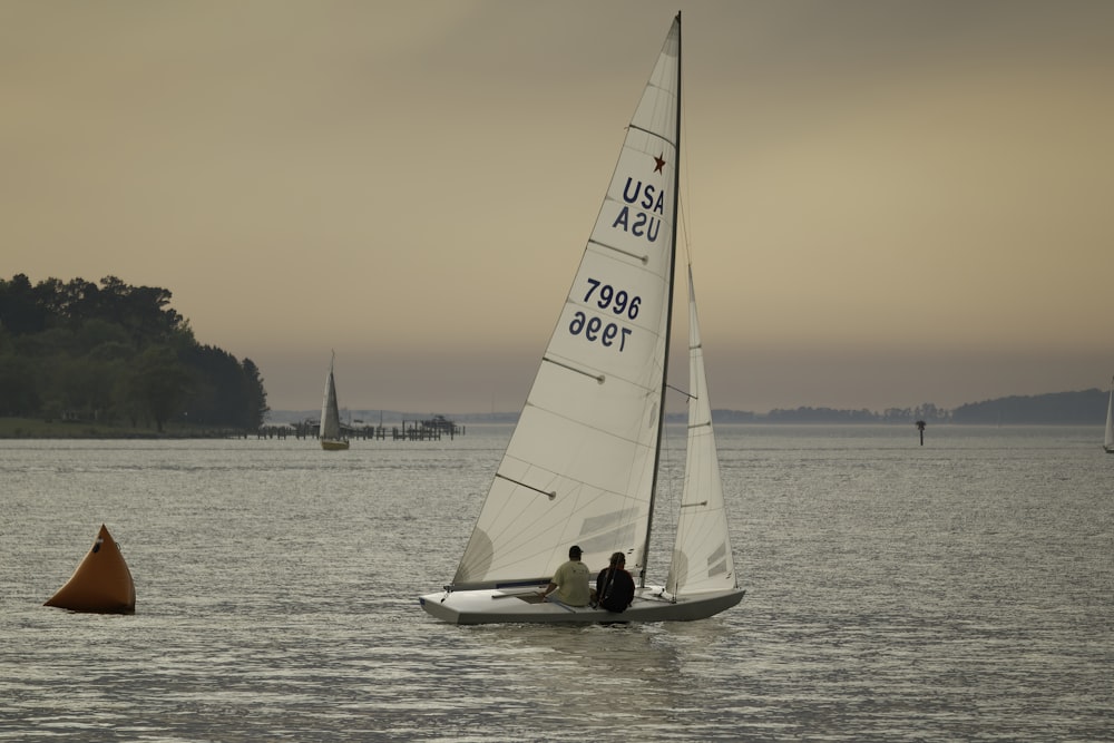 a sailboat on the water