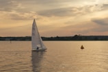 a sailboat on the water