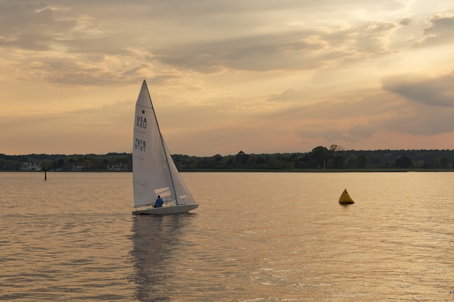 a sailboat on the water