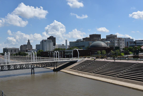 A view of Baton Rouge, LA