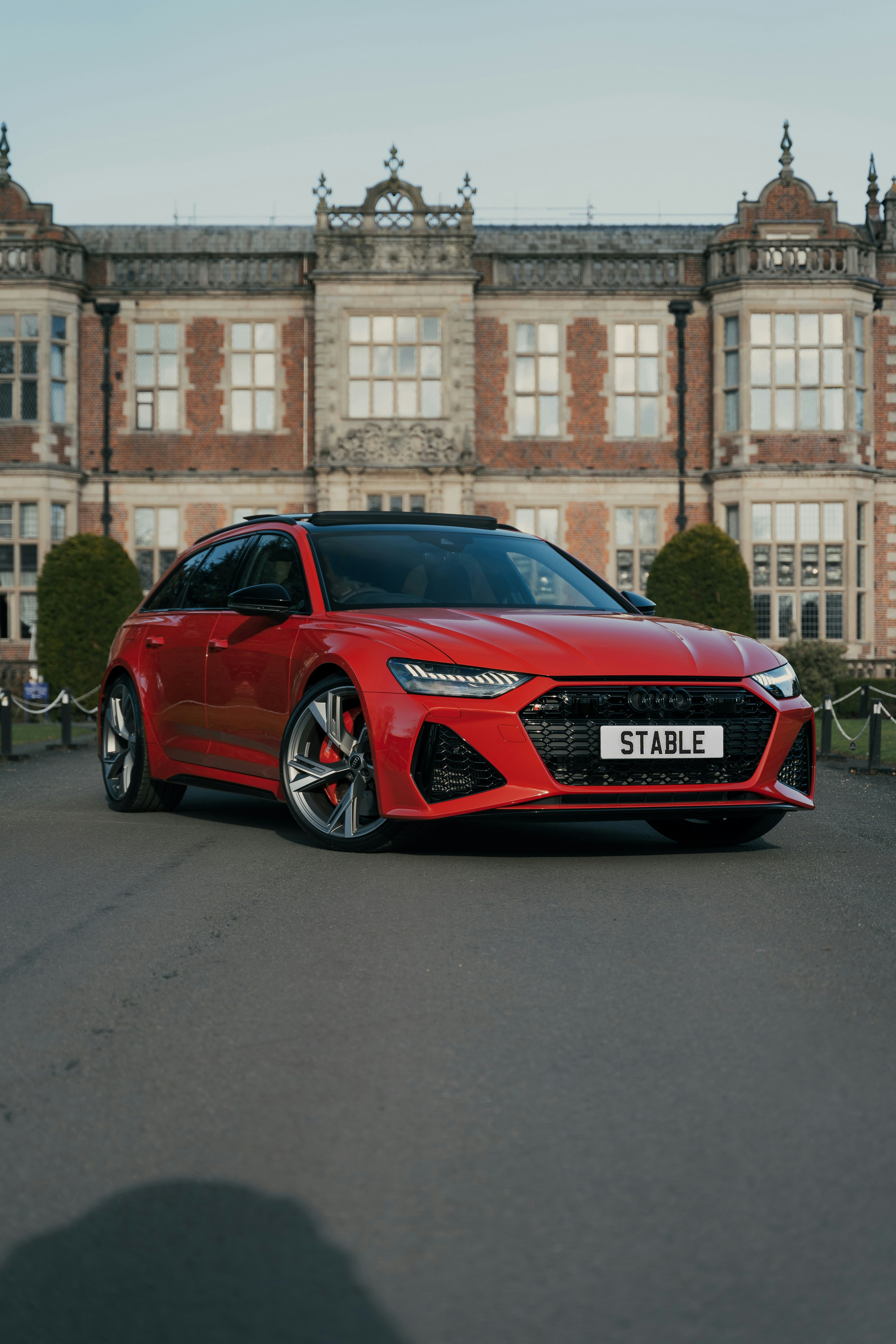 2022 Audi RS6 Avant in Tango Red, metallic