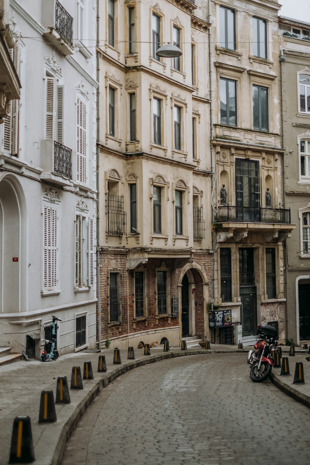 a street with buildings on both sides