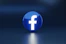 a blue logo with a white cross