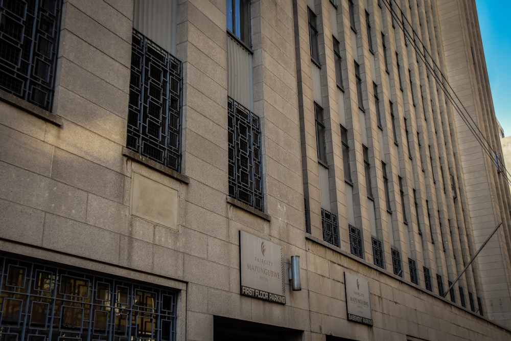 a building with windows