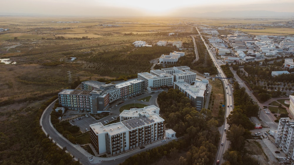 a large city landscape