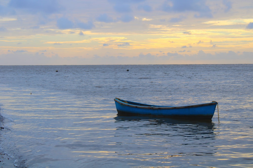 a boat in the water