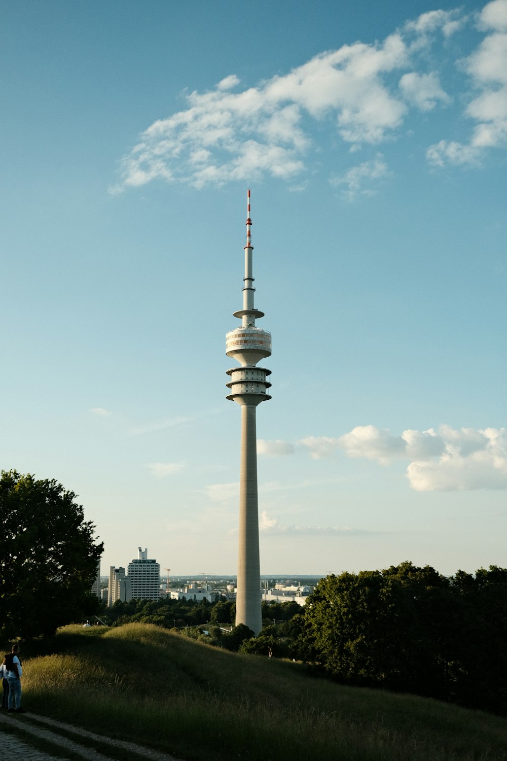 a tall tower with a pointed top