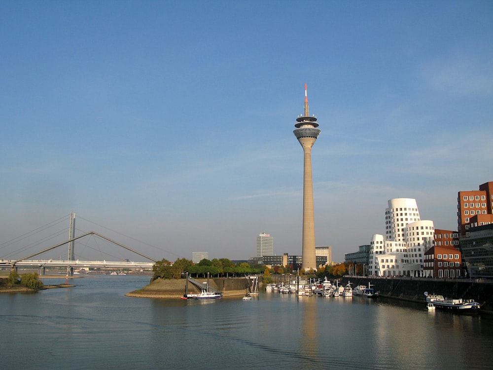 a tall tower in Macau Tower