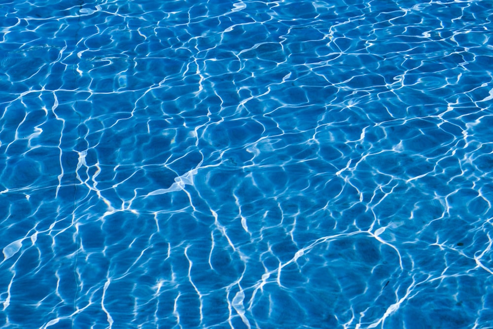 a pool of water