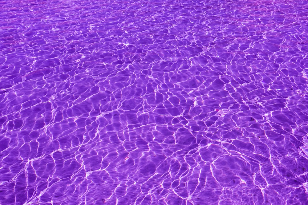 a close up of a purple wall