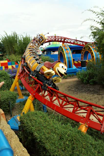a child's toy in a playground