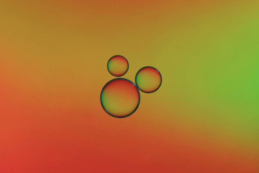 a group of circles with different colors