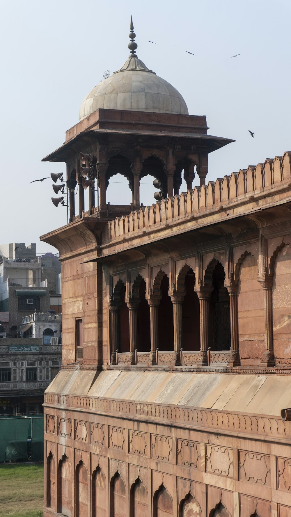 a building with a domed roof