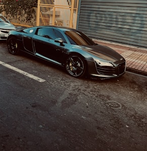Silver Sedan