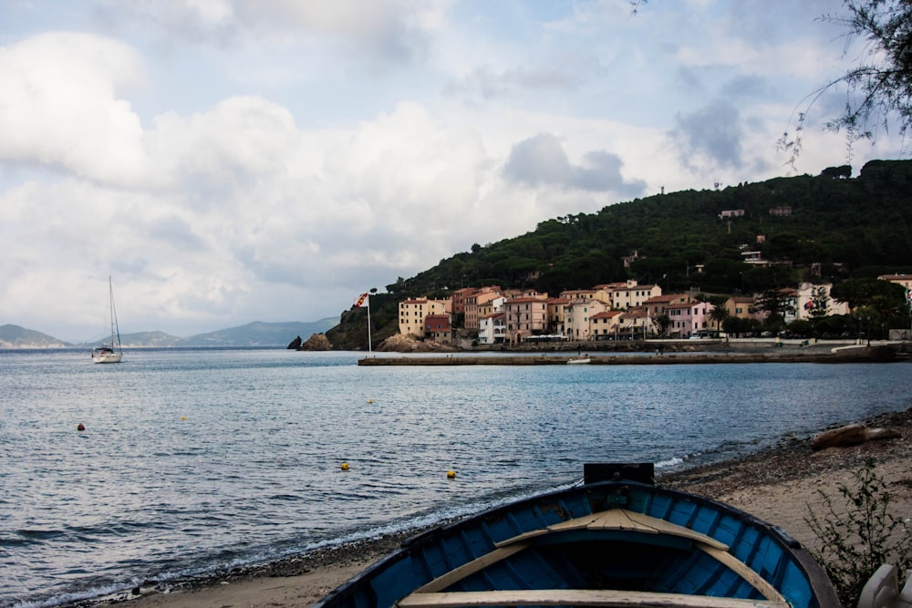 a boat on the water