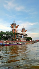 a building with a tower