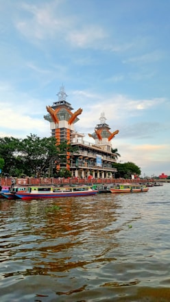 a building with a tower