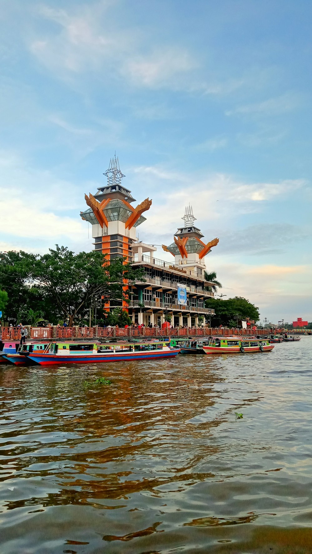 a building with a tower