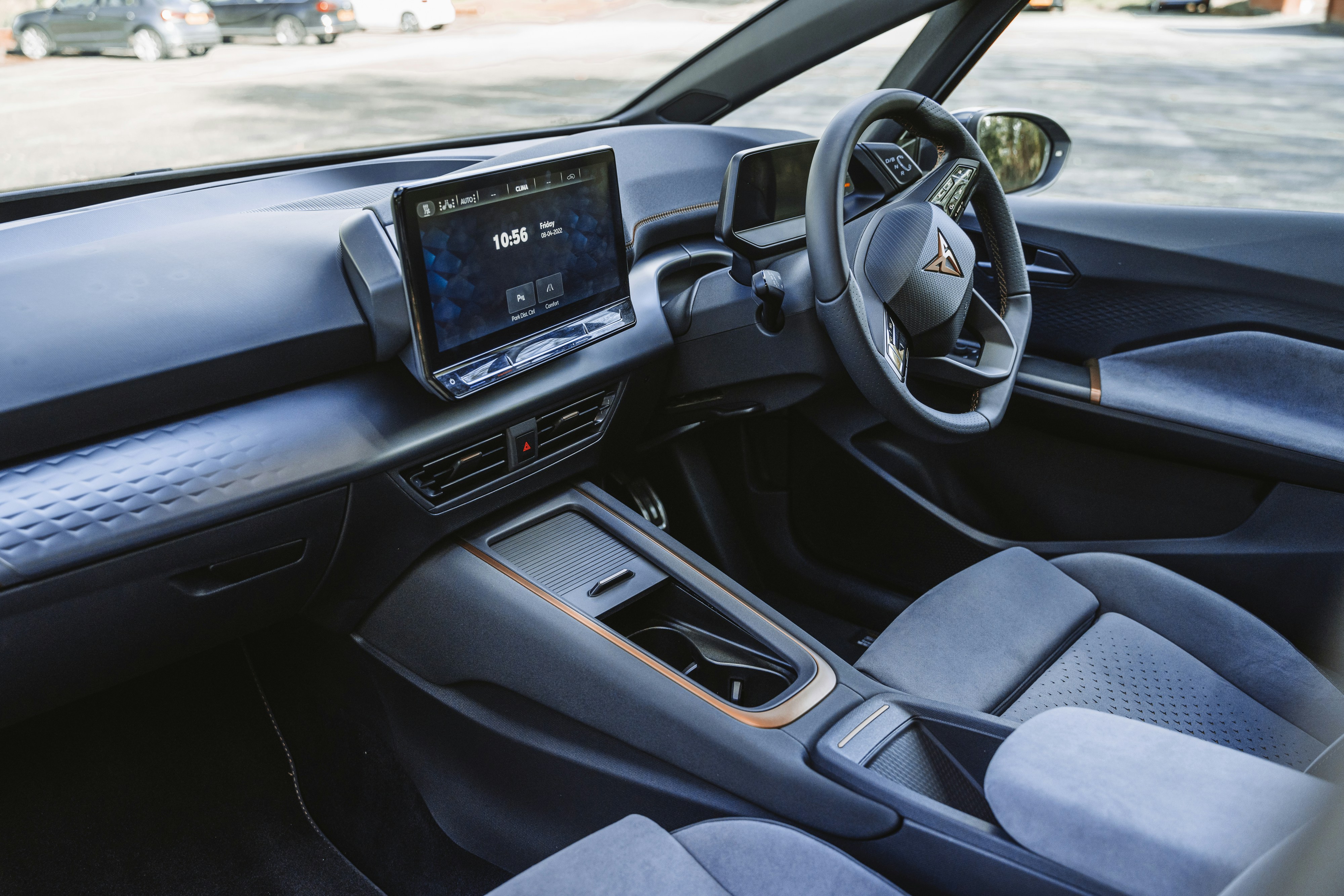 Das Innere eines Autos