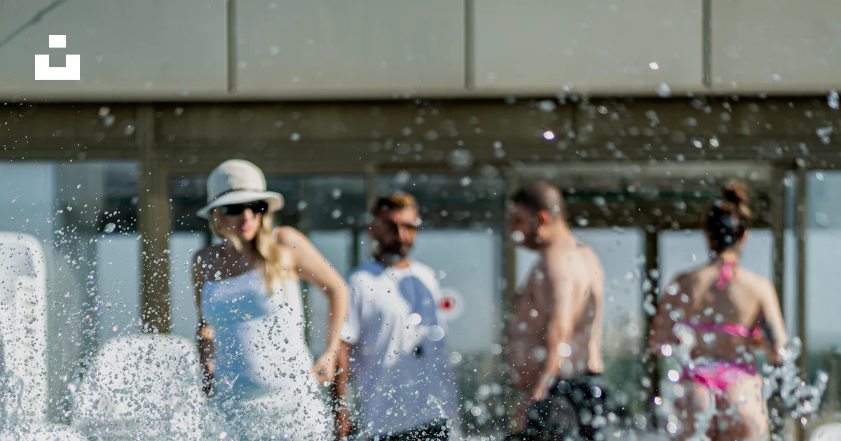 Group Standing Pool A group of people standing in a pool photo – Free Tel aviv Image on ...