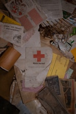 A collection of health resource materials.